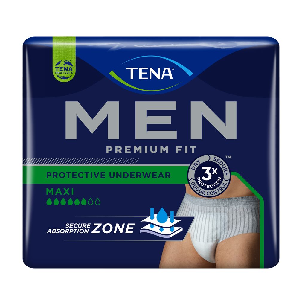 TENA Men Active Fit avec protection absorbante de niveau 2  Protections  pour fuites urinaires - Produits masculins - TENA Web Shop