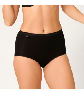 Le lot de 4 culottes SLOGGI "basic" MAXI noires