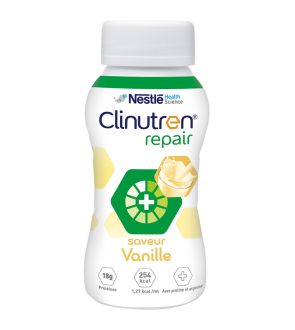 La boisson protéinée Clinutren Repair vanille