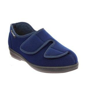 La paire de chaussons orthopédiques Athos bleu marine