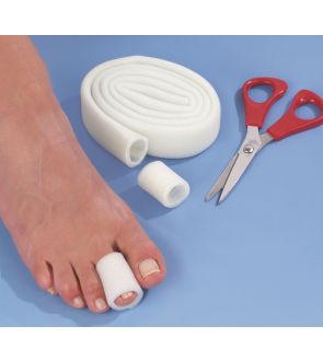 La protection mousse tubulaire pour doigts