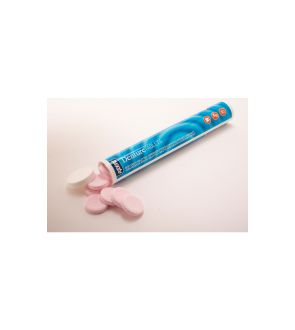 Le lot de 2 tubes de 30 comprimés effervescents pour appareil dentaire