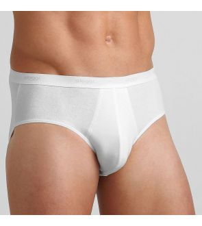 Le lot de 3 slips homme SLOGGI "midi" blancs