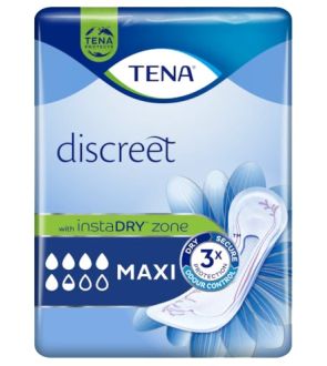 Serviette fuite urinaire Tena Discreet Maxi