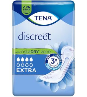 Serviette fuite urinaire Tena Discreet Extra