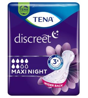 Serviette fuite urinaire Tena Discreet Maxi Night